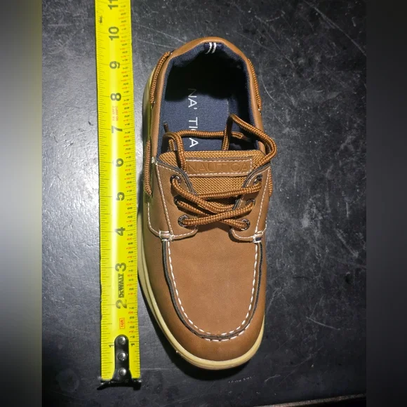 Nautica Boys Brown Boat Shoes - Picture 10 of 10